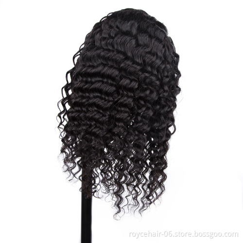 16-30 Inch Human Hair Swiss Lace Closure Wigs Vendor Peruvian Virgin Hair Glueless 5x5 Lace Front Wig